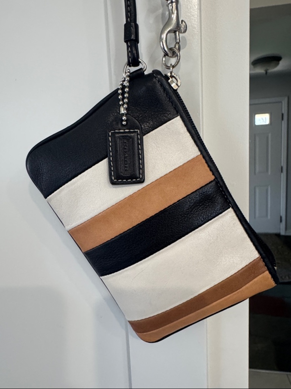 Coach Ergo Wristlet, EUC